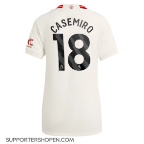 Manchester United Casemiro #18 Tredje Matchtröja Dam 2023-24 Kortärmad